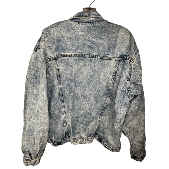 Vintage Gap Acid Washed Jean Jacket Quilted - Picture 6 of 6